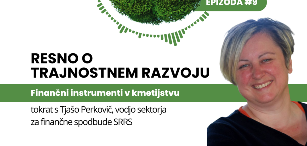 naslovnica za podcast Zeleno omrežje študentov, "Resno o trajnostnem razvoju"